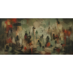 Fractures, by Nina Demoart, Oil on Canvas, 2023